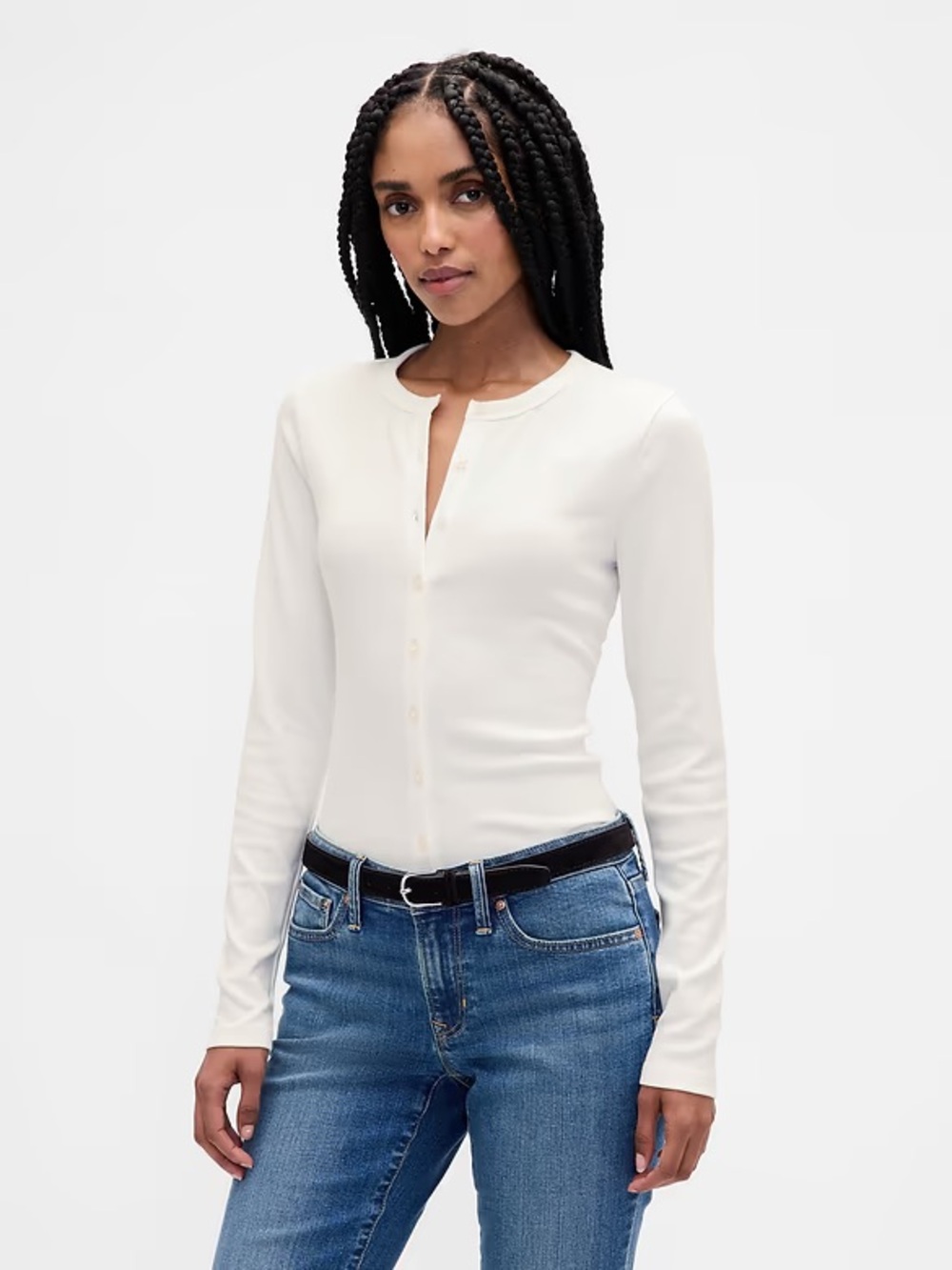 Gap Modern Crewneck Cardigan
